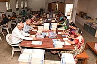 Volunteers at Viveka Prabha magazine